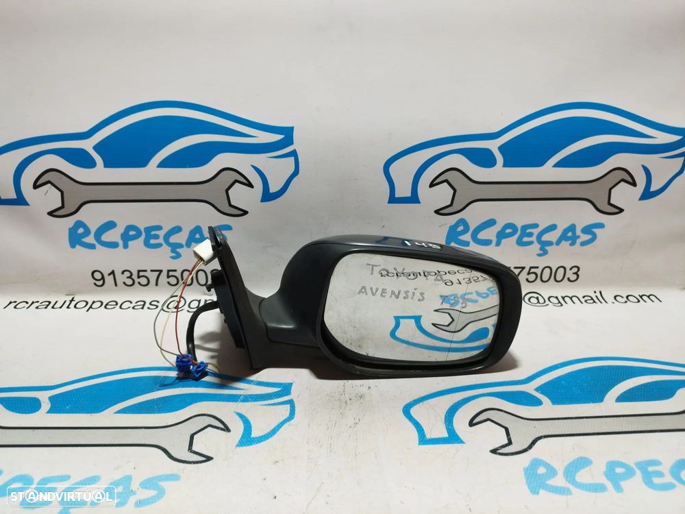 ESPELHO RETROVISOR DIREITO TOYOTA AVENSIS T25 8790105100 87901-05100 ELETRICO AQUECIDO ESPELHOS RETROVISORES - 2