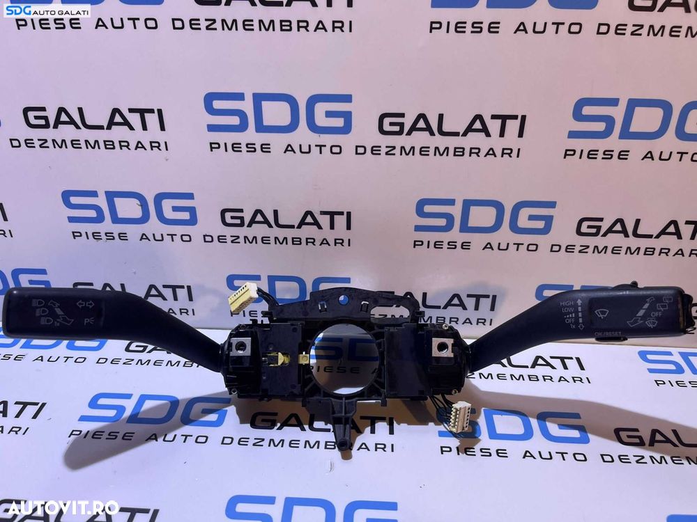 Ansamblu Semnalizare Faza Lunga Scurta Maneta Manete Stergatoare Volkswagen Golf 6 Break 2008 - 2014 Cod 5K0953507AS 5K0953513L [M4553] - 1