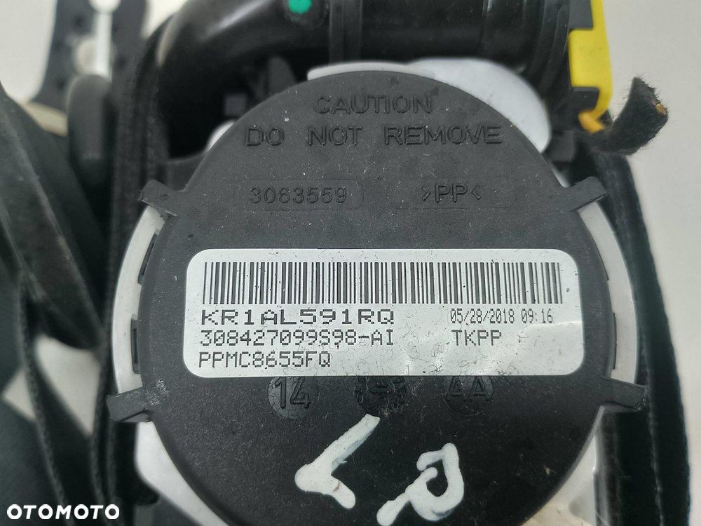 PAS BEZPIECZEŃSTWA LEWY PRZÓD SKODA SUPERB III 308427099S9  KR1AL591RQ LF9E - 4