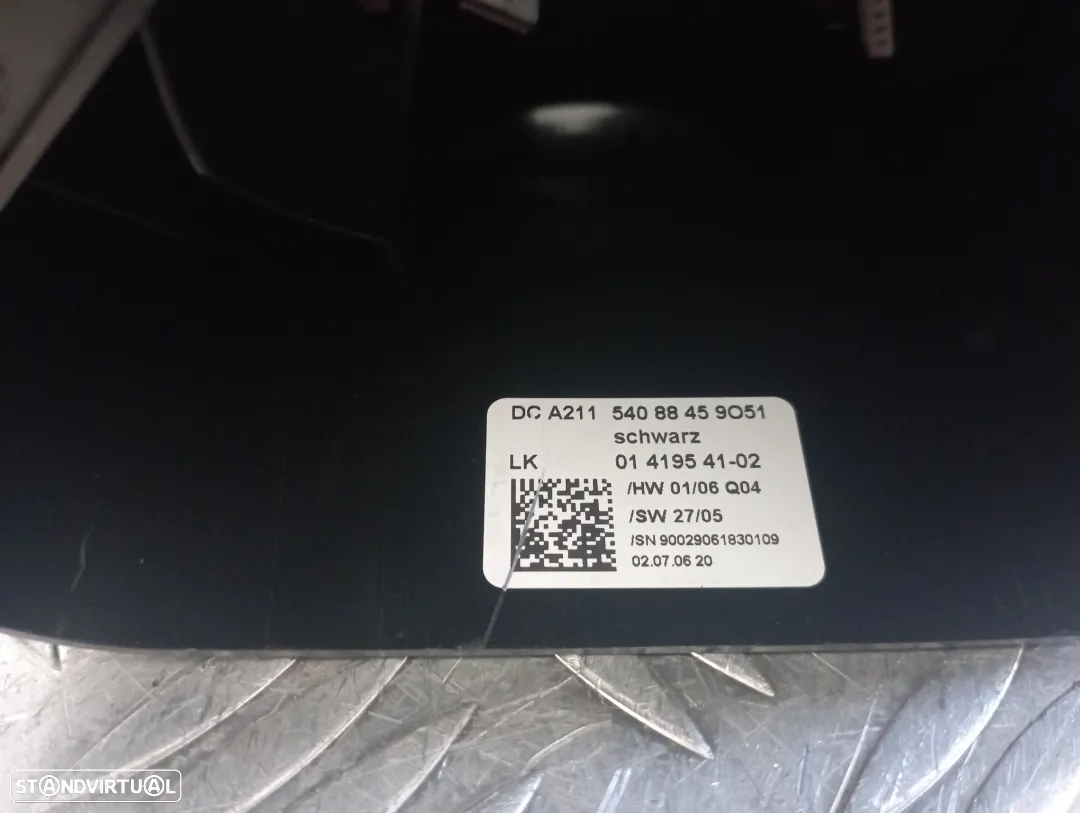 Comutador Luzes Mercedes Benz W211 E220 2007 Ref. A2115408845 / A1714640518 - 3