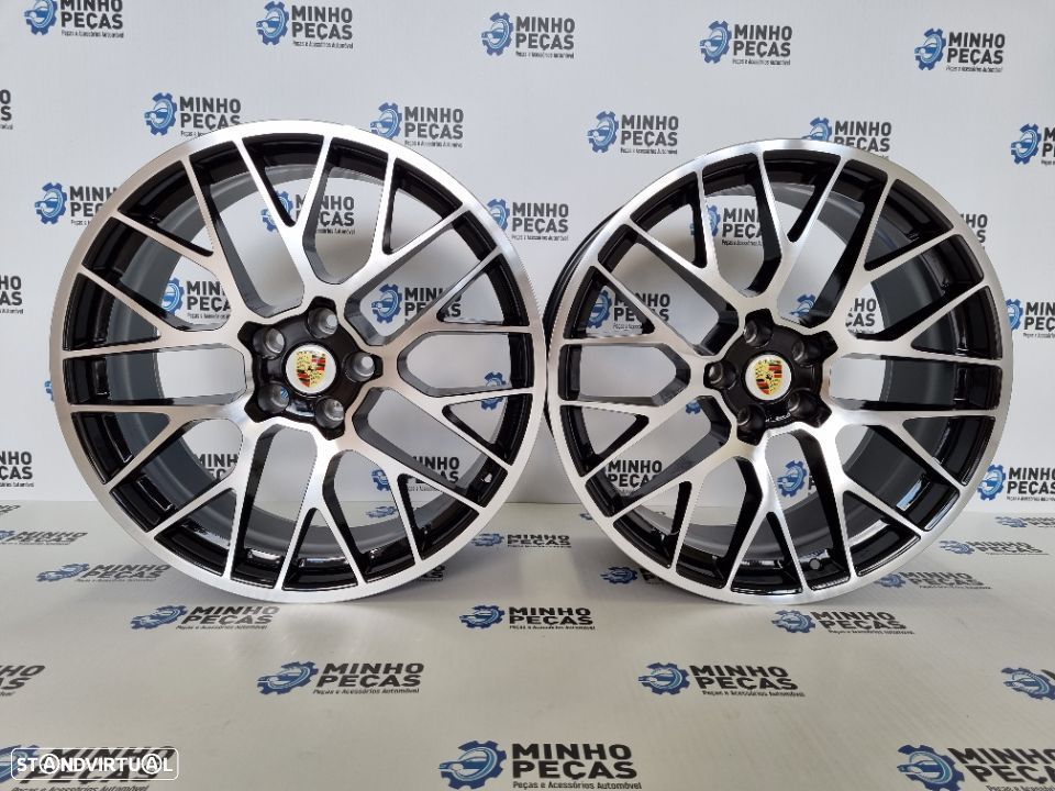 Jantes Porsche Macan RS Spyder em 20 Preto Polido - 1
