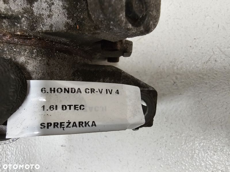 HONDA CR-V IV 4 1.6 D I-DTEC SPRĘŻARKA KOMPRESOR KLIMATYZACJI 447280-2570 - 10