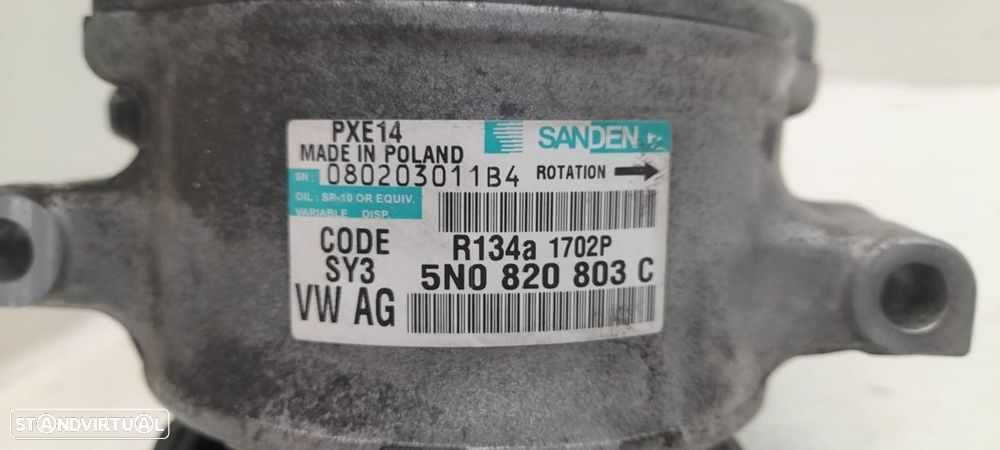 COMPRESSOR AR CONDICIONADO SEAT LEON 2011 - 1