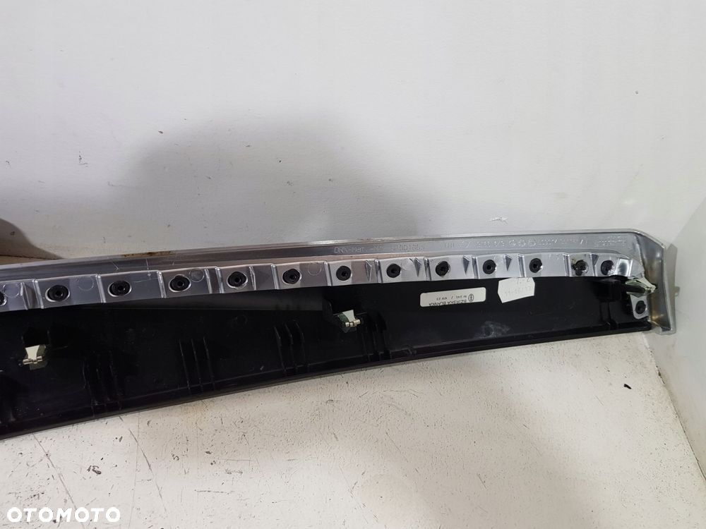 dekory listwy deski rozdzielczej bmw f10 f11 lift eur komplet black schwarz - 16