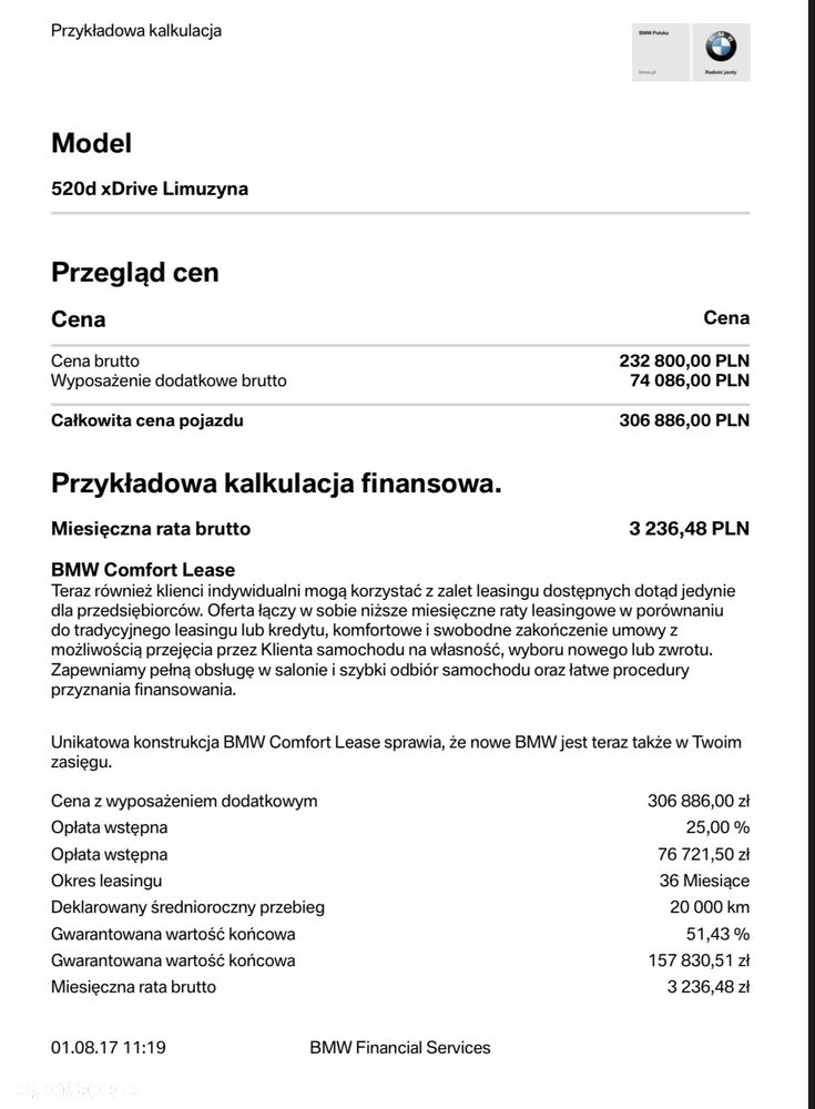 BMW Seria 5 520d xDrive - 17