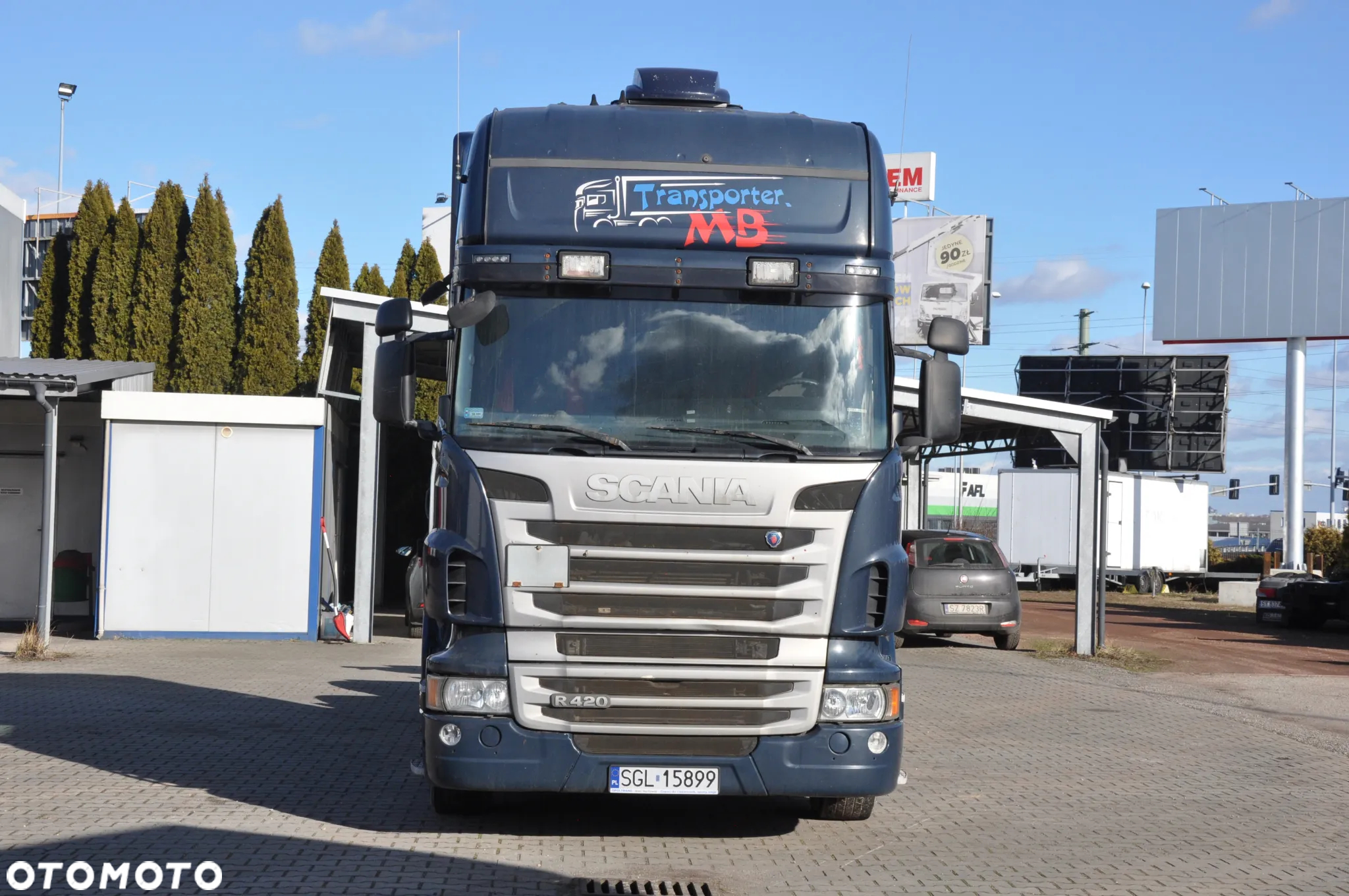 Scania TOP LINE R420 BDF RETARDER SKRĘTNA OŚ MANUAL - 2