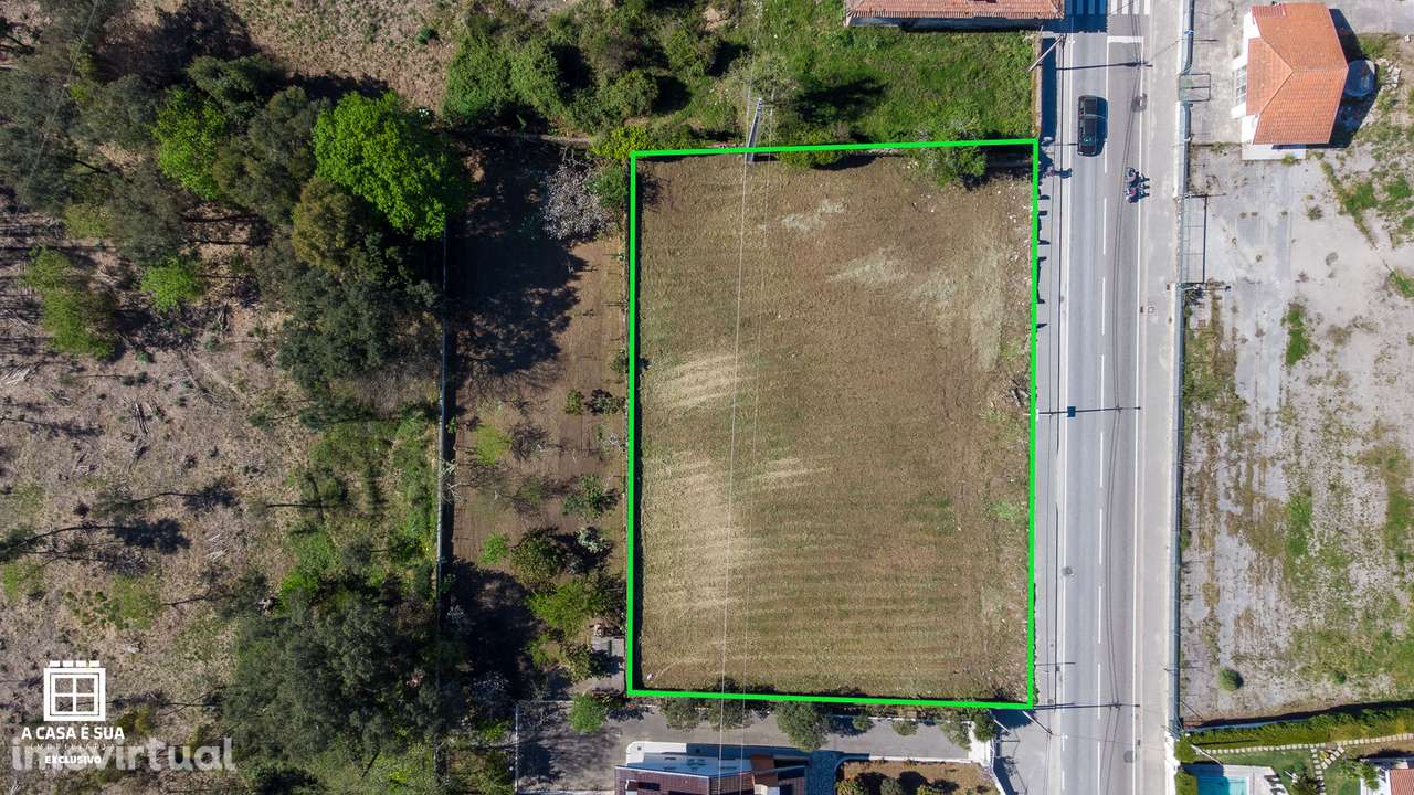Terreno Urbano com 1.420 m2 na EN1 em Santa Maria da Feira - Exclusivo - Grande imagem: 2/17