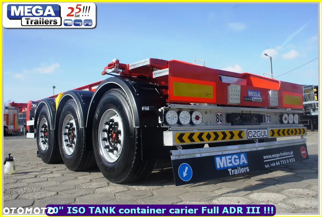 Inny Naczepa do przewozu Tank Kontenerów 20 FT  MEGA TRAILERS - 4