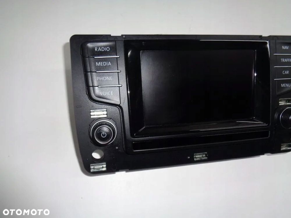 vw golf vii nawigacja radio monitor ekran - 5