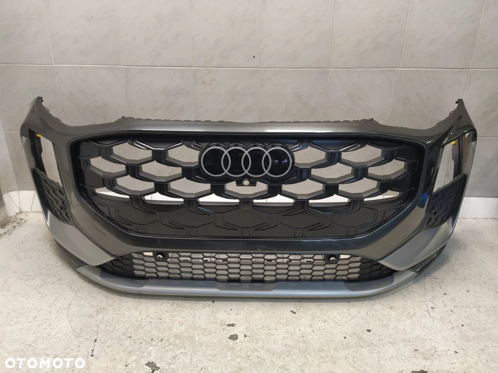 AUDI Q3 S-LINE ZDERZAK PRZÓD PRZEDNI GRILL POD KAMERE 4XPDC ORYGINAŁ - 2