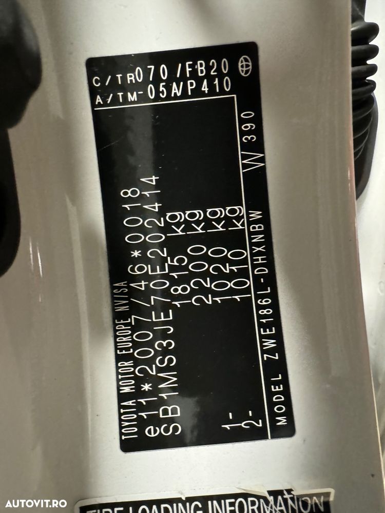 Toyota Auris 1.8 VVT-i Hybrid Automatik Touring Sports Team Deutschland - 18