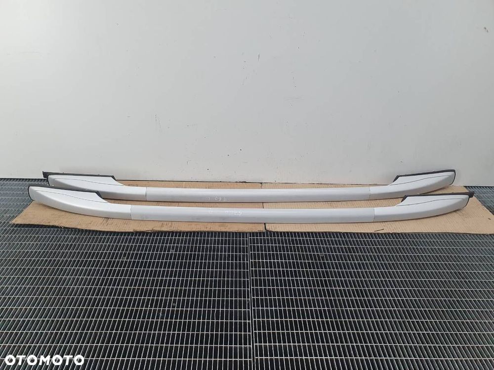 RELINGI KOMPLET LEWA PRAWA SREBRNE SSANGYONG KORANDO III - 1