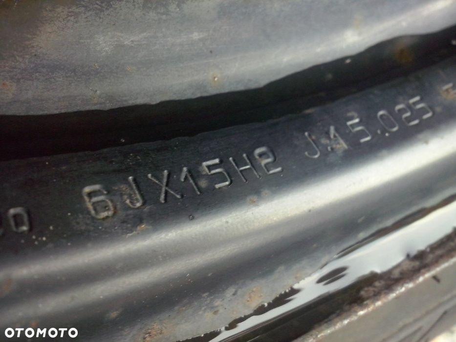15” - Felgi  DACIA  4x100 , r15 cali - Dokker Lodgy Logan Sandero Stepway -  Koła zimowe - Stalowe Koło Dojazdowe Rezerwowe Zapasowe Dojazdówka Zapasówka Rezerwa - 5