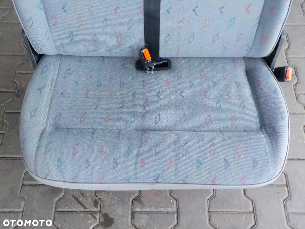 VW T4 SIEDZENIE FOTEL DWÓJKA PODWÓJNY PRZÓD INKA - 3