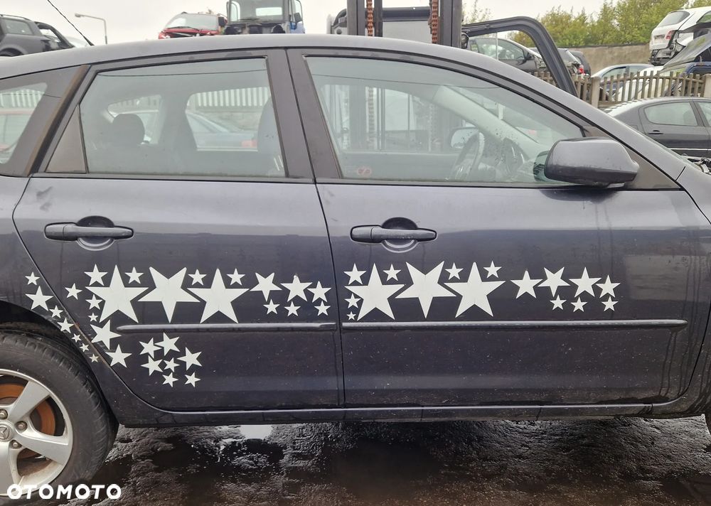 MAZDA 3 BK HB SZYBA DRZWI PRAWY PRZÓD - 1