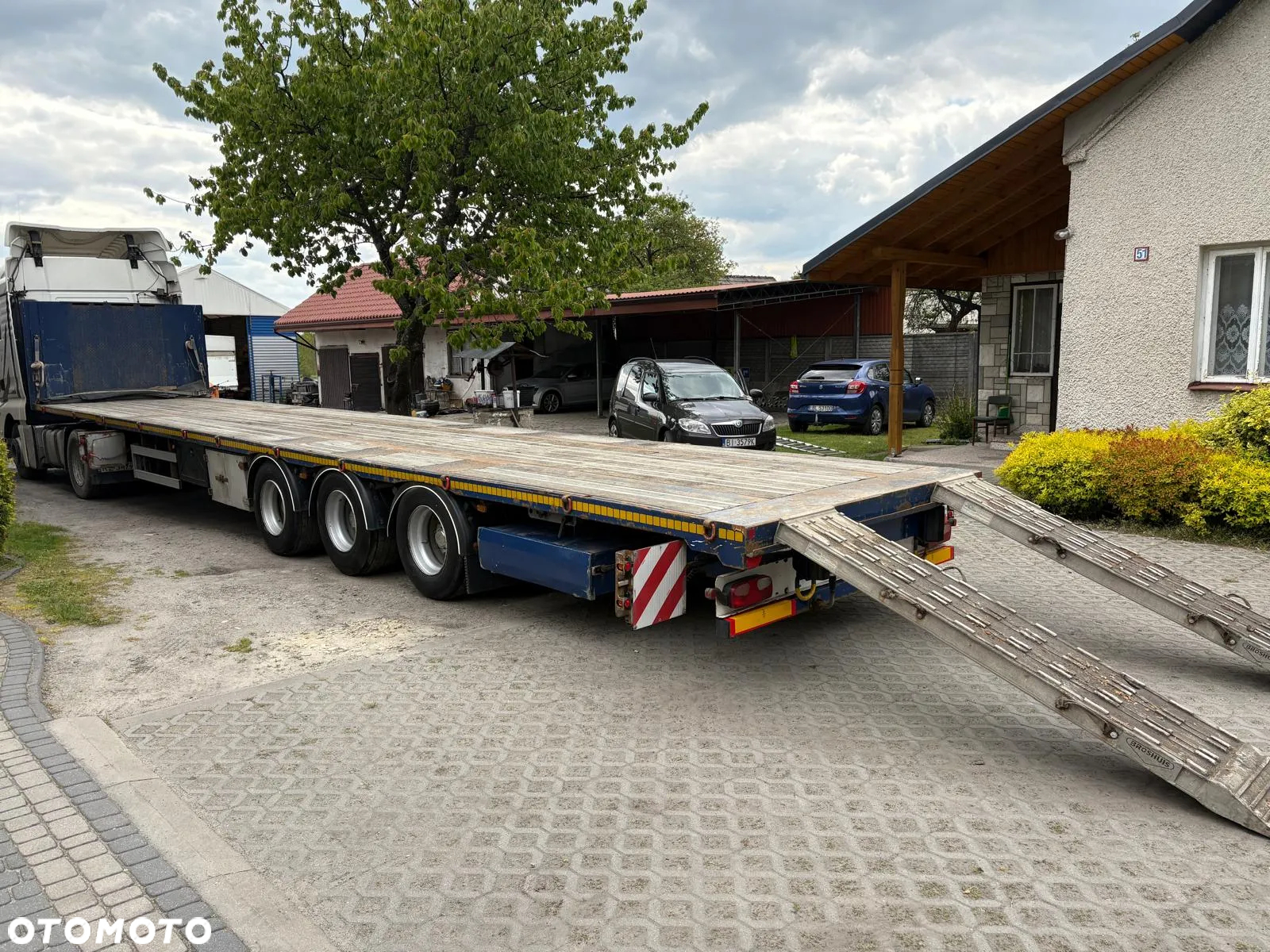 Fruehauf PLATRORMA + NAJAZDY / MEGA / DO STALI / MEGA / MOCNA PODŁOGA - 9