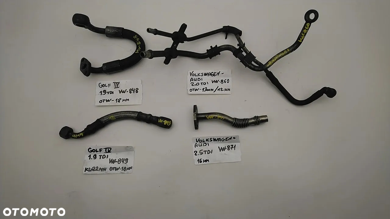VW AUDI SEAT SKODA RURKA TURBOSPRĘŻARKI - 24