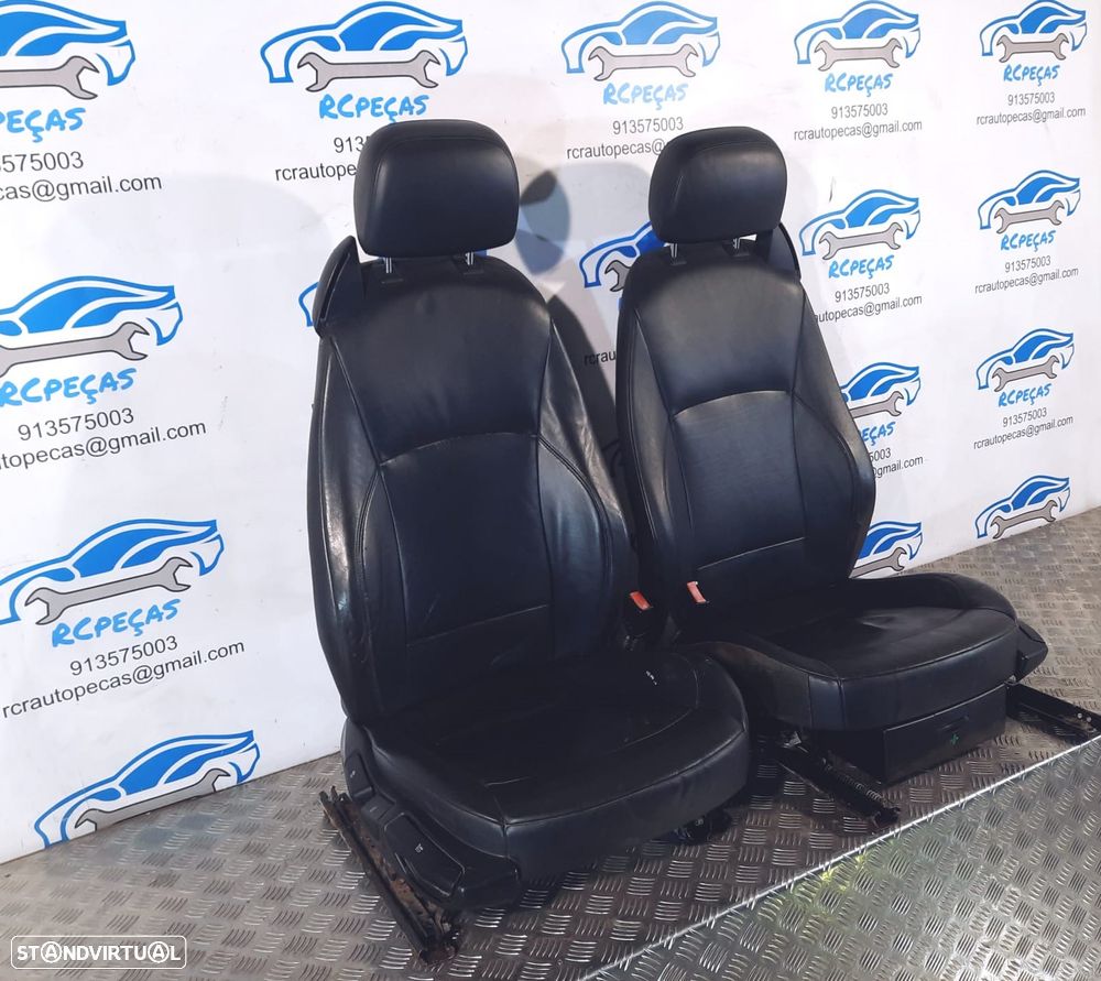 BANCOS PELE AQUECIDO BMW FRENTE FRONTAL TRASEIRO TRÁS AIRBAG BMW Z4 E85 ROADSTER CABRIO CABRIOLET - 3
