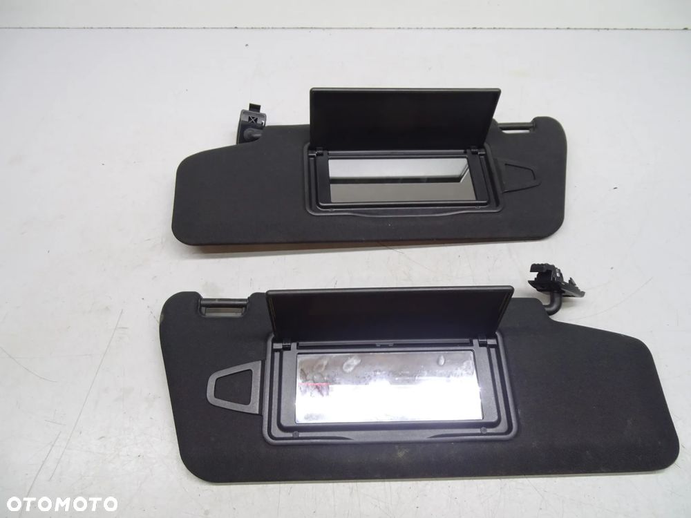 MERCEDES E-KLASA W212 LIFT Osłony przeciwsloneczne czarne - 3