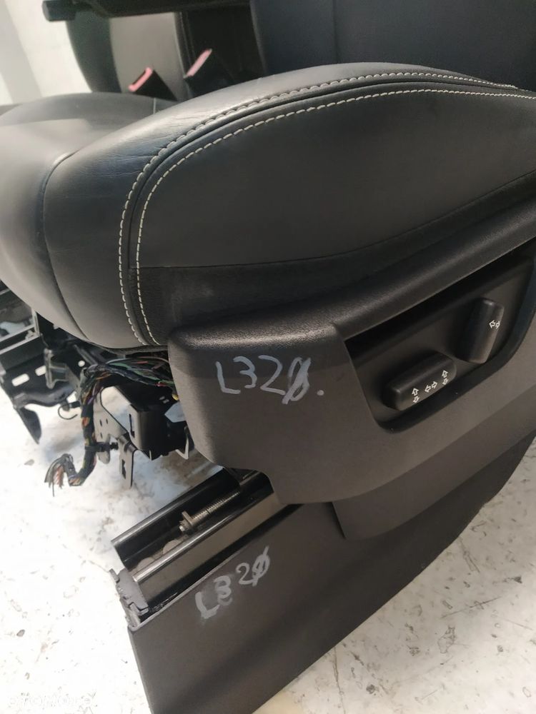 RANGE ROVER SPORT L320 FOTELE PRZEDNIE PRAWA I LEWA STRONA SKÓRA ELEKTRYCZNE PAMIĘĆ UK ORYGINAŁ - 7