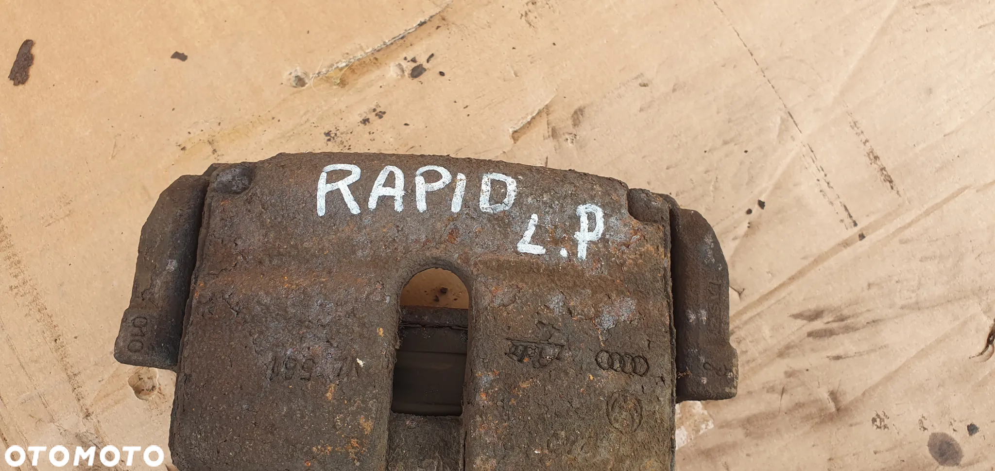 Zacisk hamulcowy lewy przód przedni lewy Skoda Rapid - 8