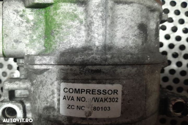 Compresor AC AVA WAK302. AVA WAK302. Volkswagen VW Passat CC 1 [2008 - 3