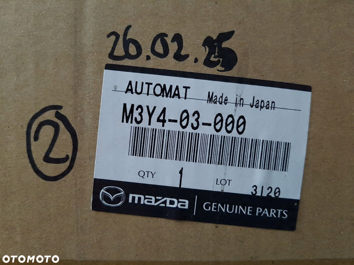 MAZDA CX90 CX-90 3,3 skrzynia biegów M3Y4-03-000 MM730 - 9