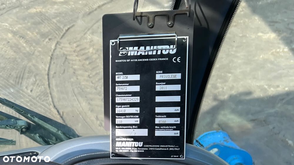 Manitou Manitou MRT 2150 - 7
