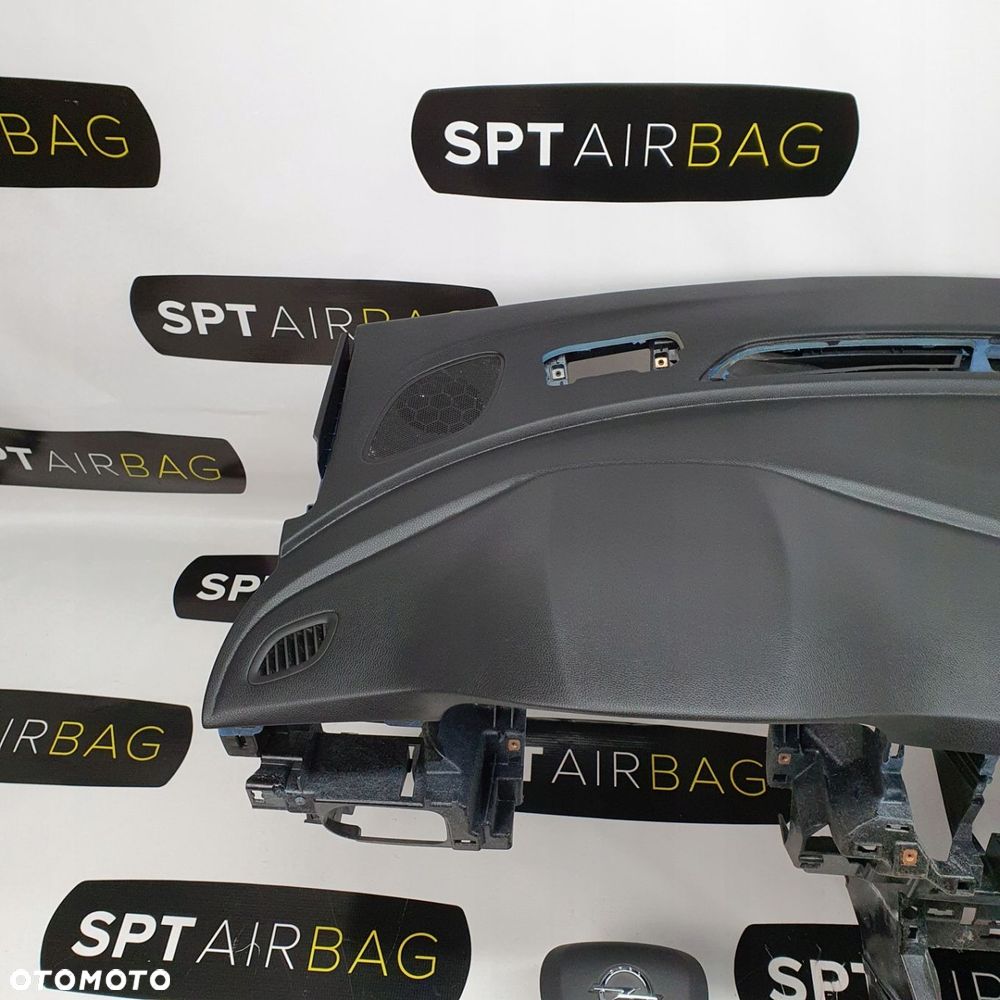 OPEL ASTRA K V 5 DESKA ROZDZIELCZA KONSOLA KOKPIT PULPIT PODUSZKI AIRBAG AIR BAG PASY KIT SET - 2
