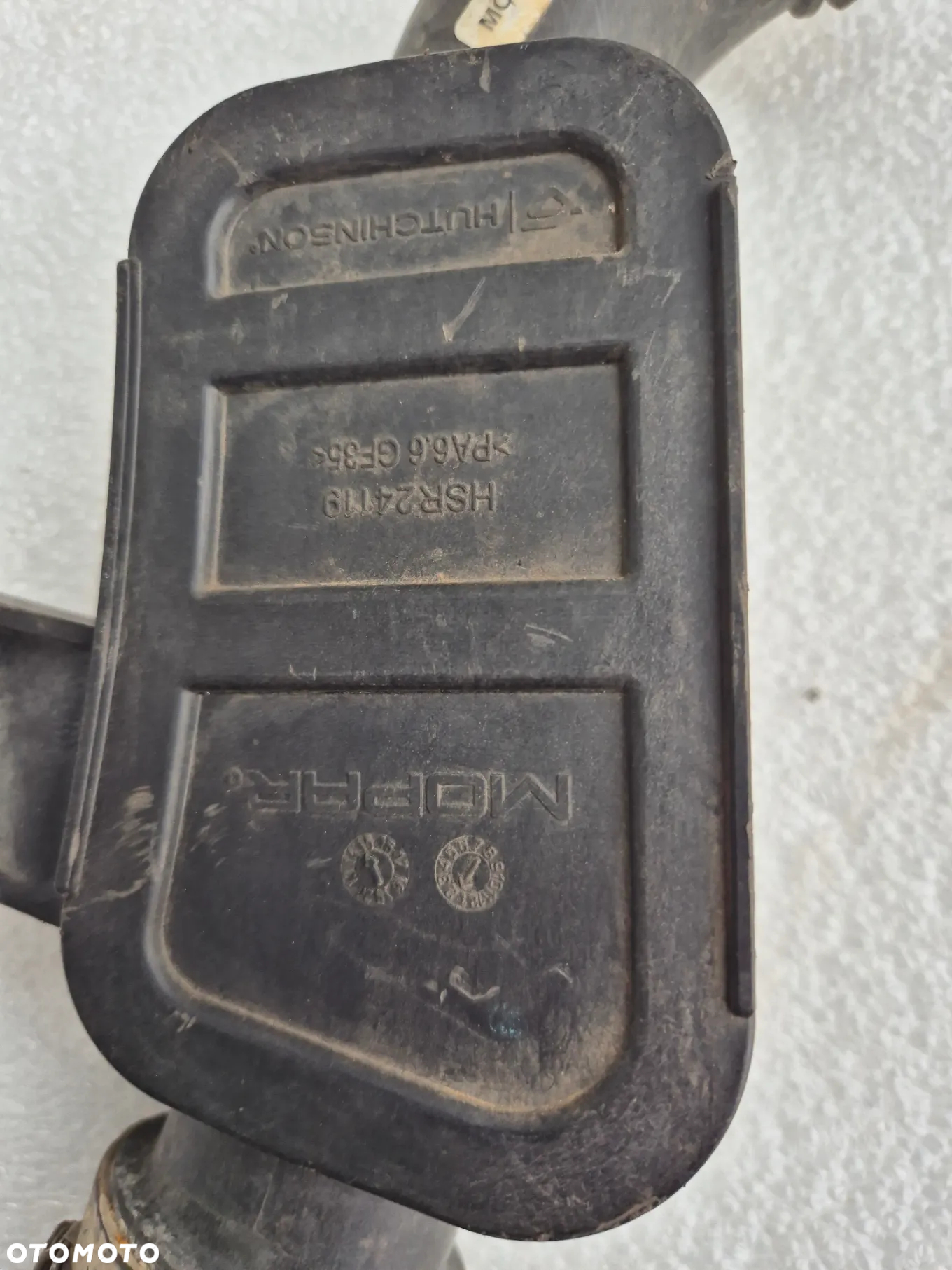 Rura przewód powietrza intercoolera Fiat Jeep 1,4 T-Jet 51960154 - 4