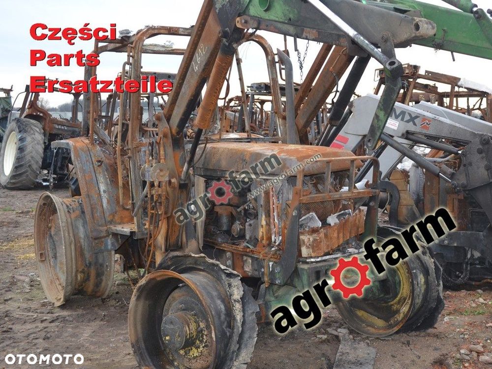 John Deere 6200SE części, skrzynia biegów, silnik - 1
