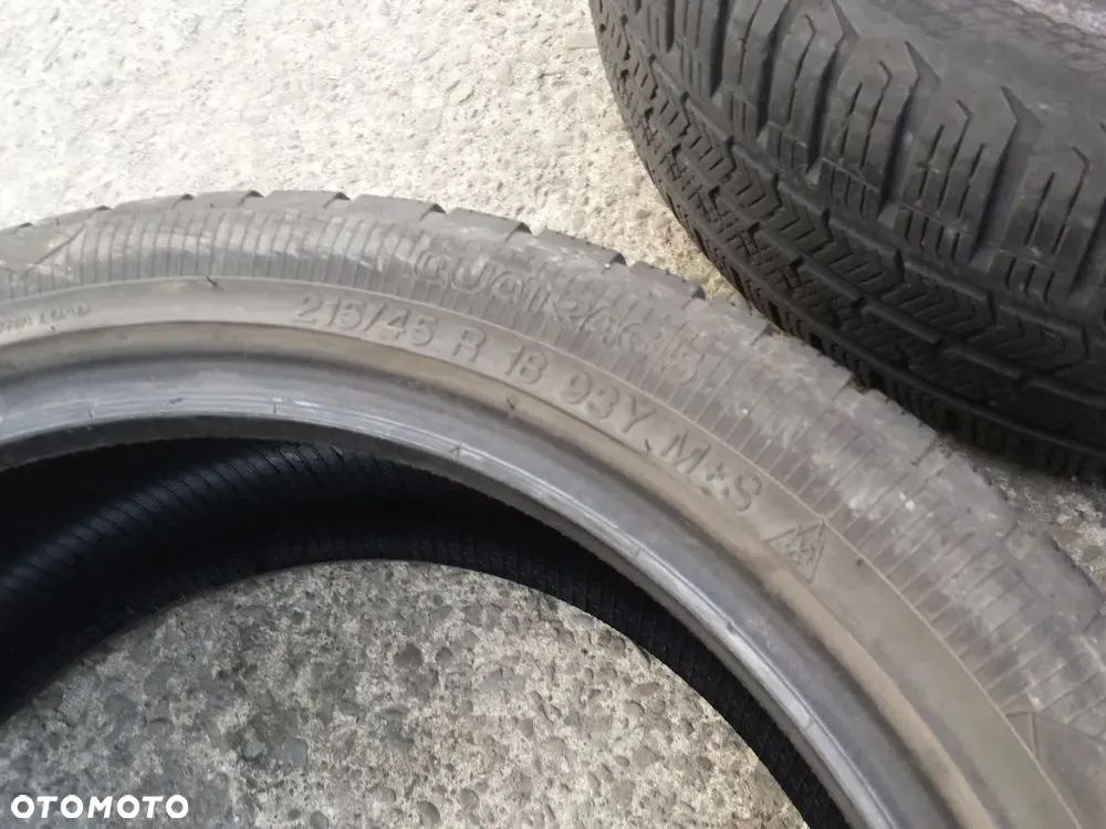 18” - VREDESTEIN - 215/45 r18 cali - Caloroczne Opony Wielosezonowe jak 225/45  QUATRAC 5 - stan BDB - GWARANCJA ! + Możliwy MONTAŻ !! - 12