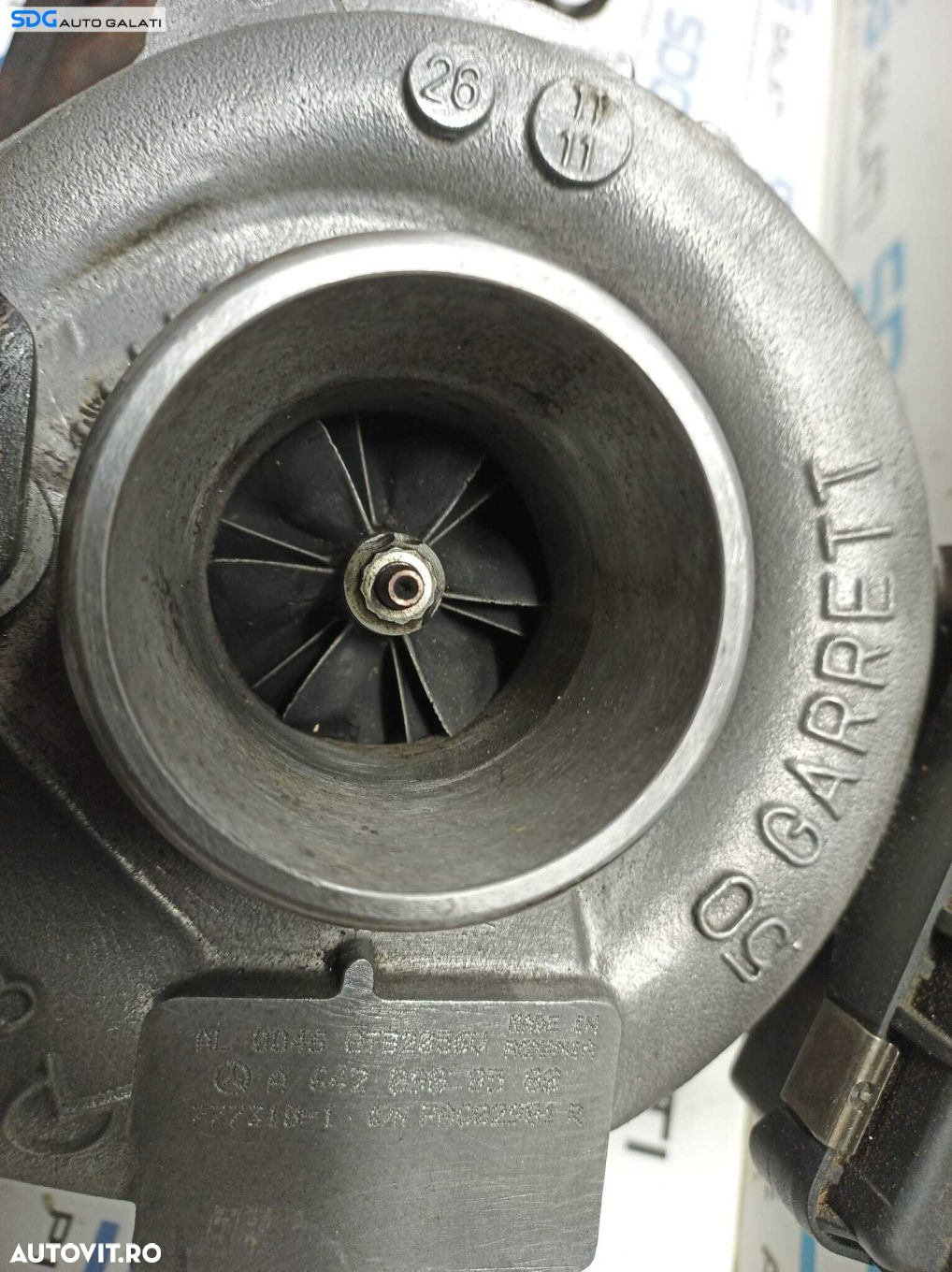 Turbina Turbo Turbosuflanta Mercedes Clasa ML Class W164 ML320 3.0 CDI OM 642 642940 2009 - 2011 Cod A6420908580 A6421420309 [X3530] - 7