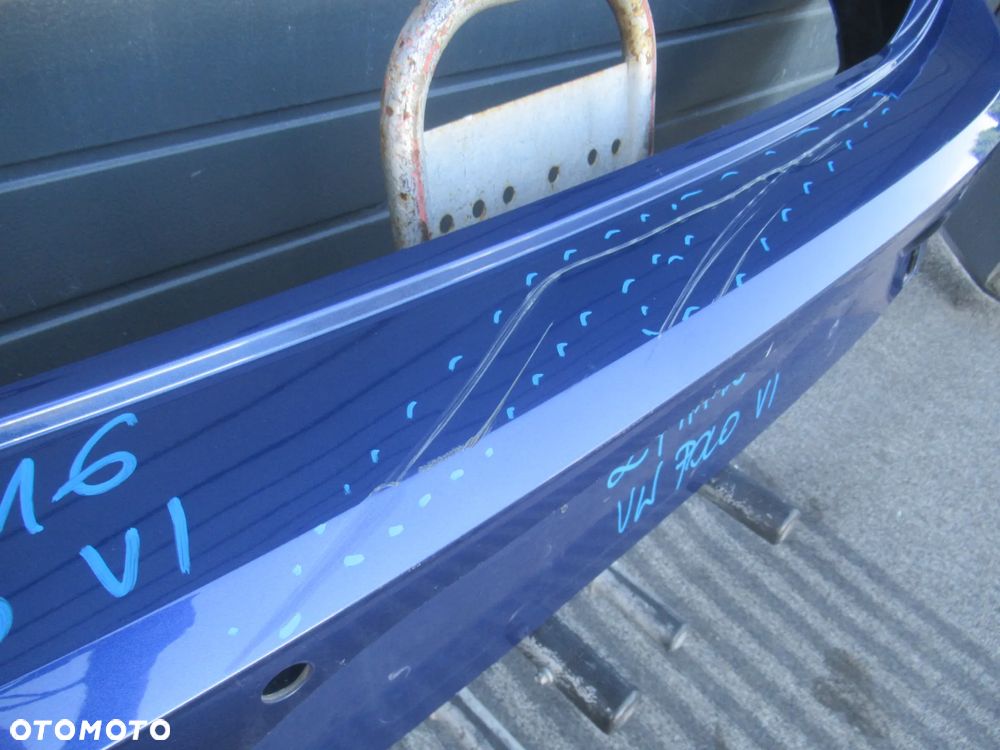 ZDERZAK TYLNY TYŁ VW POLO VI 6 HB 2G6 PDC 2017-2021 - 7