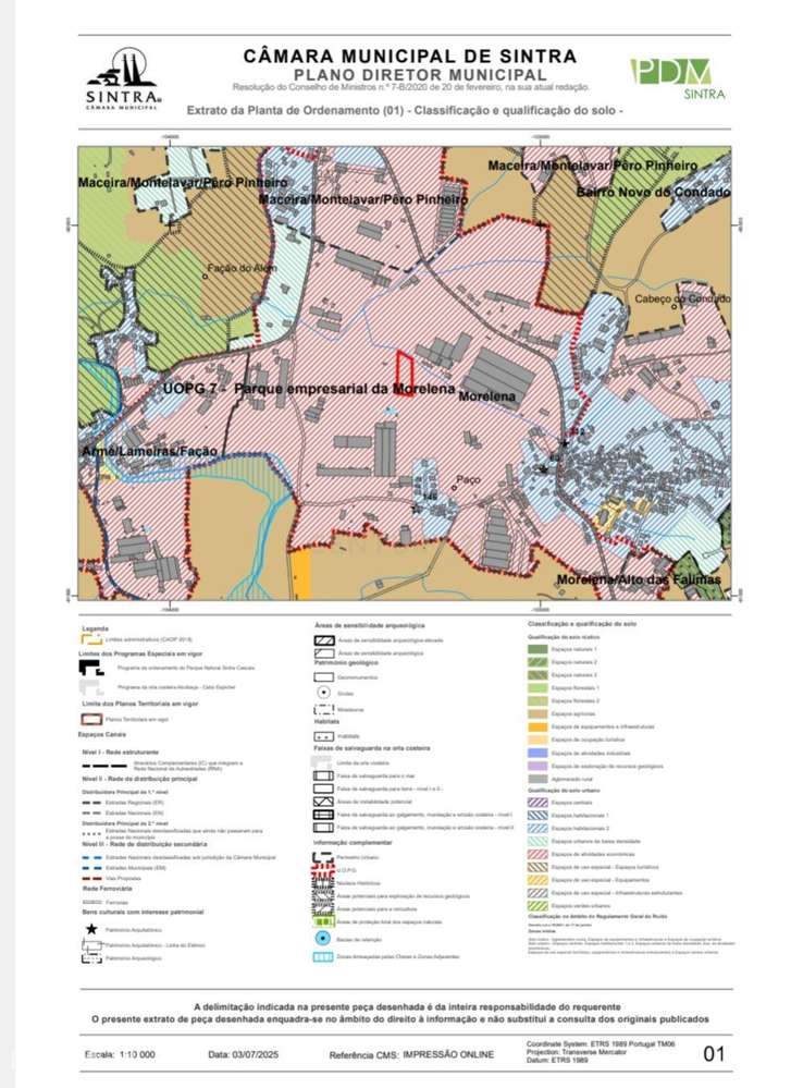 Terreno Industrial – Morelena, Sintra (3.600 m²) - Grande imagem: 3/9