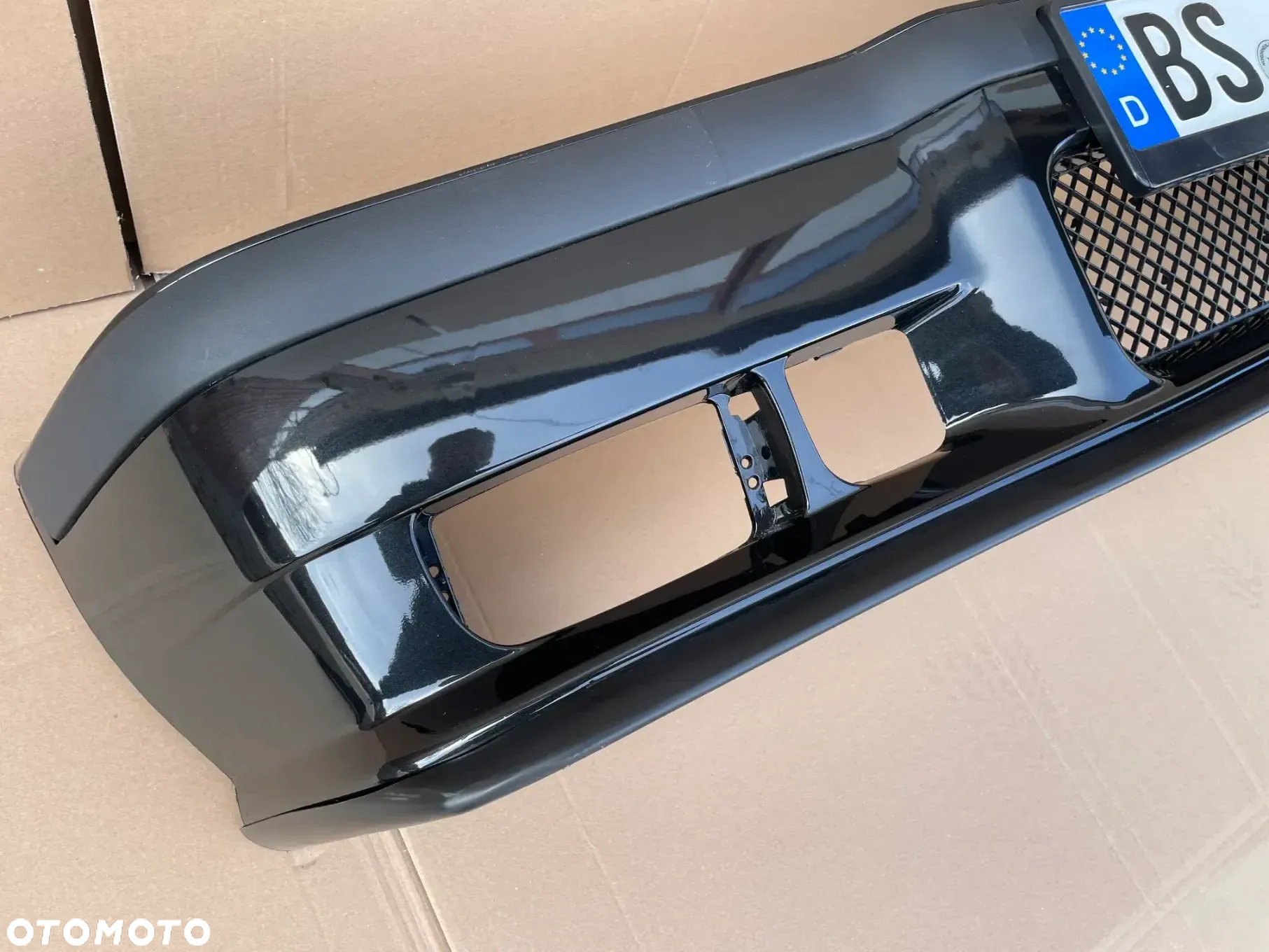 BMW E36 M PAKIET M3 przód przedni zderzak czarny schwartz cosmosschwartz 303 w kolor bez malowania * inne * - 3