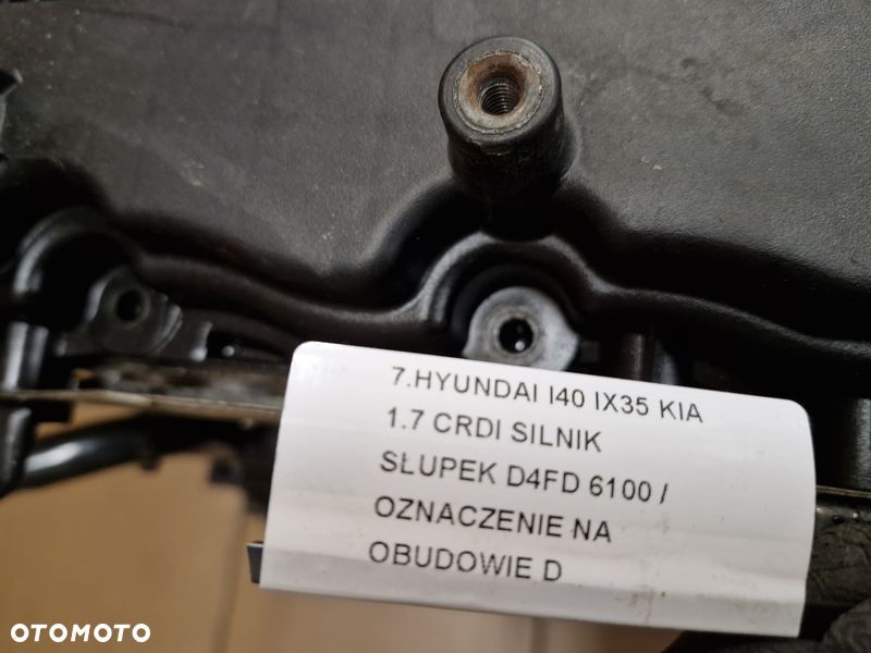 hyundai i40 ix35 1.7 crdi d4fd silnik słupek d4fd - 7