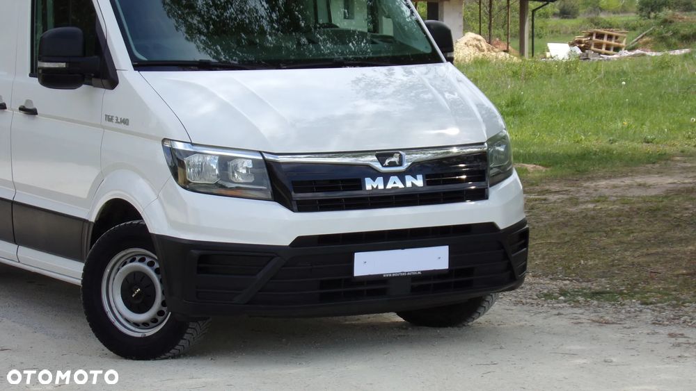 MAN TGE 3.140 2.0TDI 140KM * KLIMA * NAVI * SERWIS ! ZADBANY ! - 1
