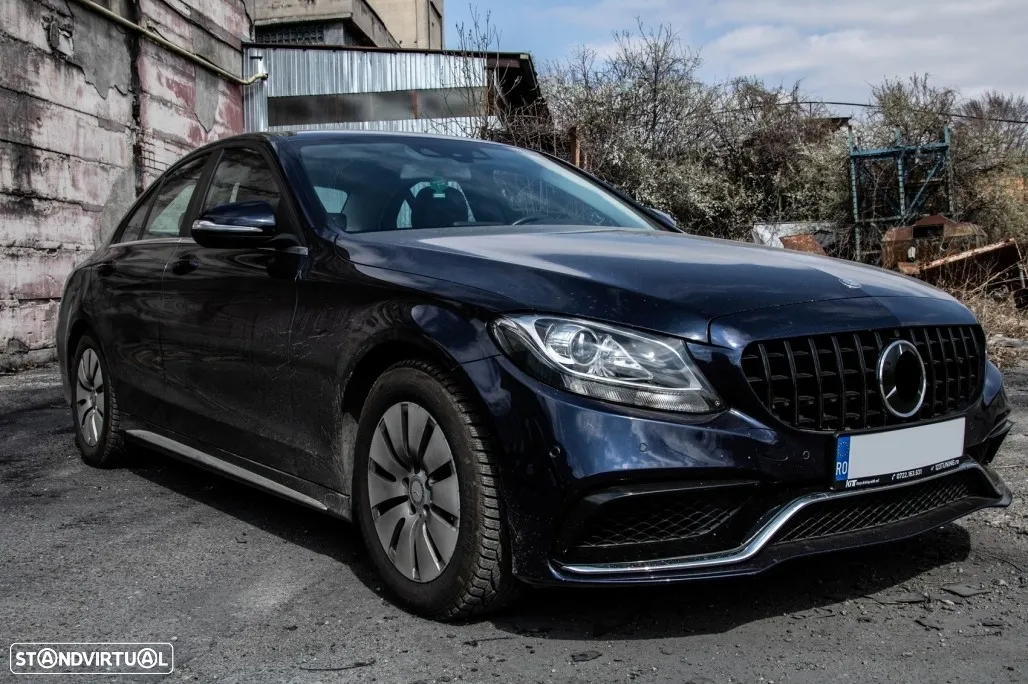 Grelha Mercedes C W205 C205 (2014 a 2018) Look GTR - 5