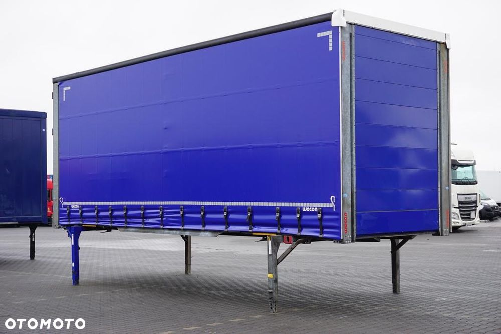 Scania WECON / ZABUDOWA / BDF / FIRANKA / DŁ. 7,82 M / 19 PALET / MEGA - 1