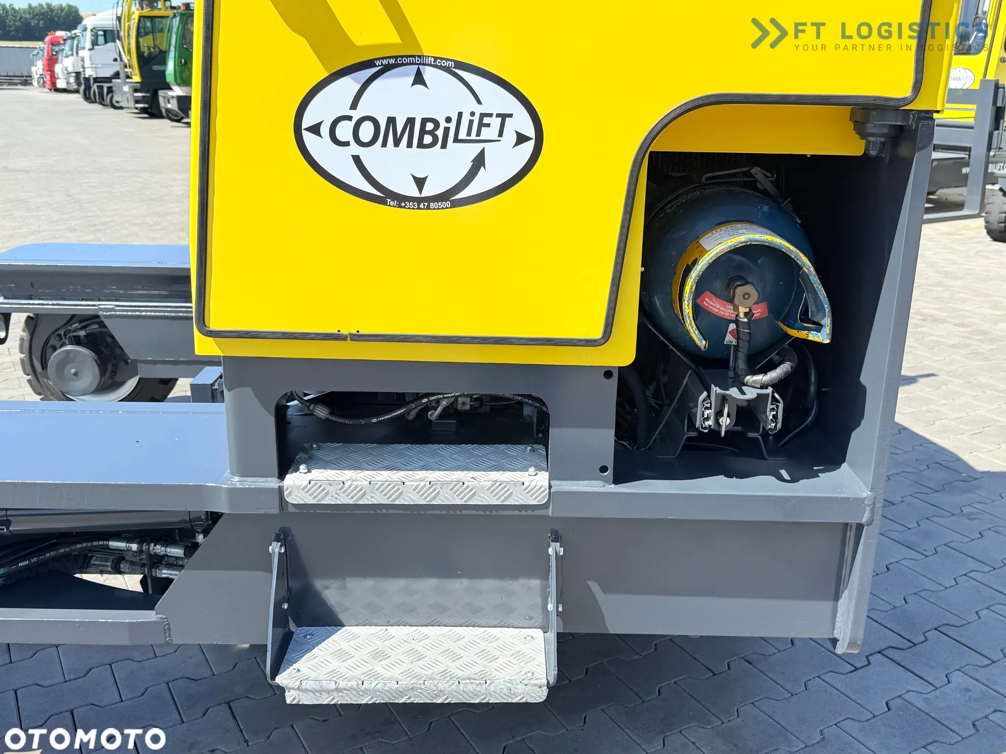 Combilift C5000XL / GAS / DUPLEX / 4500MM / WOLNY SKOK / PRZESUW WIDEŁ / POZYCJONER / KABINA XL / NOWE OPONY - 10