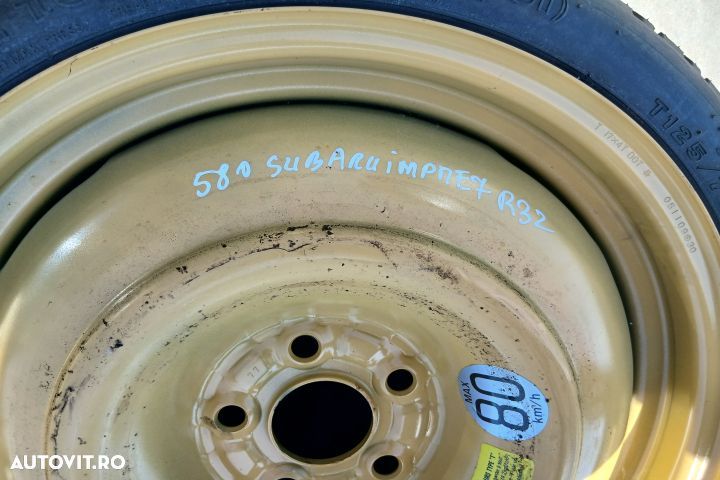 Roata de rezerva R17 T17X4TD0T T12570D1798M T17X4TD0T T12570D1798M Su - 2