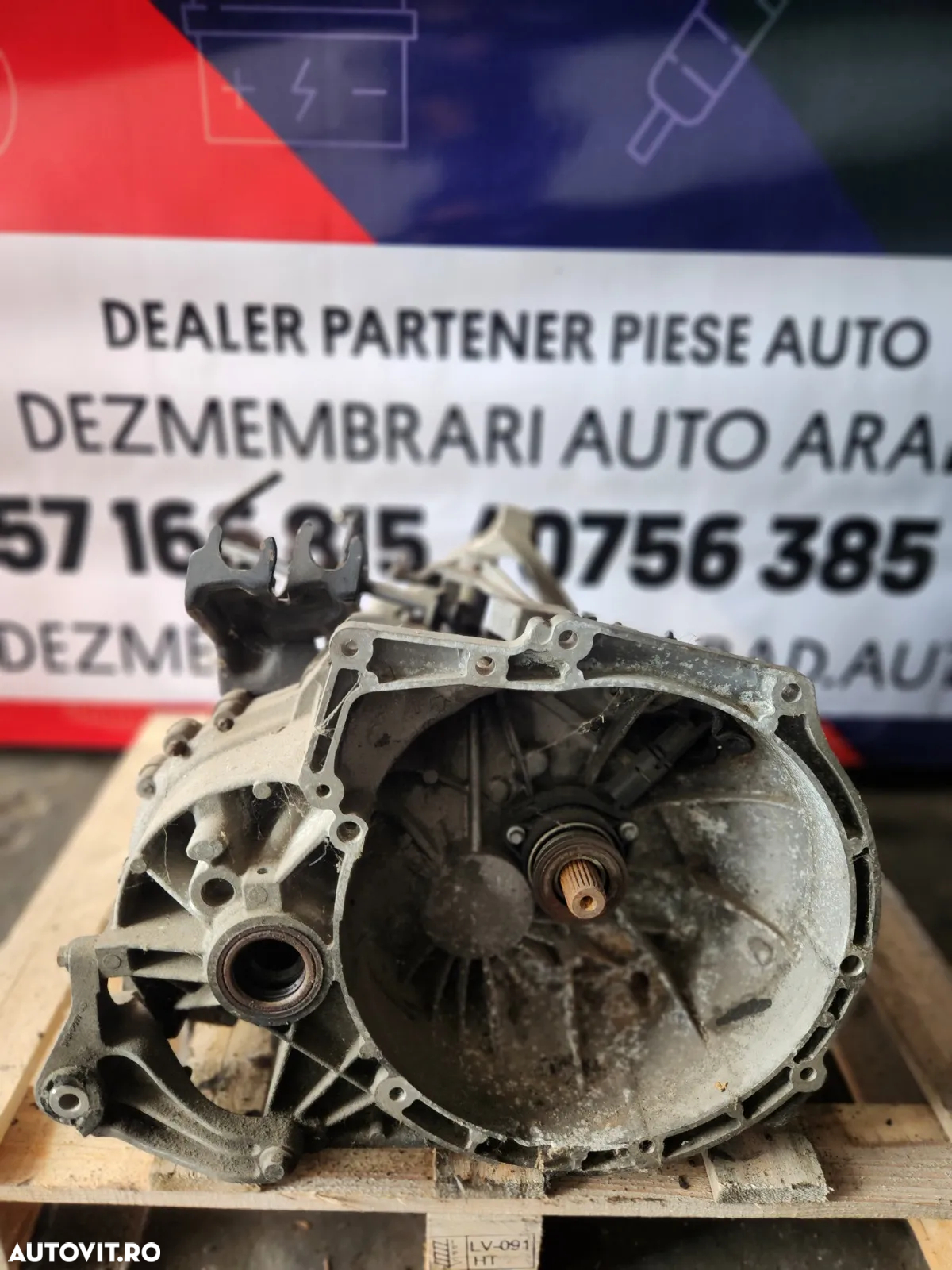 Cutie Viteze Manuala 5+1 Trepte Ford Focus 2 C Max 1.6 Tdci Cod Cutie 3M5R-7F096-YE Factura Si Gara - 2