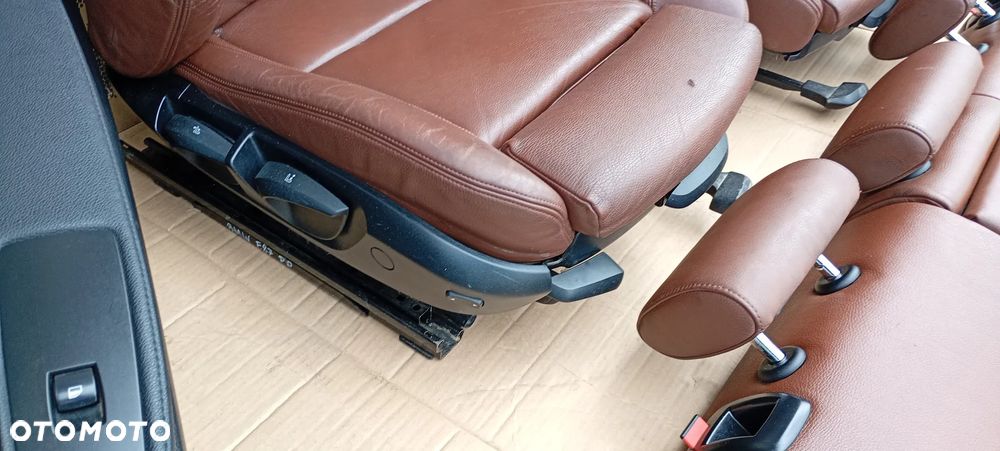 Fotele kanapa boczki komplet skóra BMW 1 E81 3D - 14
