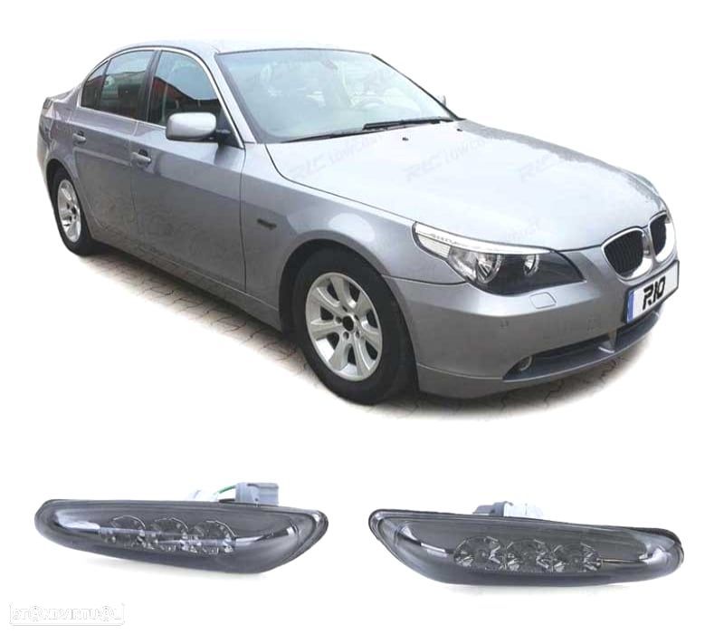 PISCAS LATERAIS LED PARA BMW E46 BERLINA 01-05 E60 03-07 E90 05 E87 X3 04 ESCURECIDOS - 1