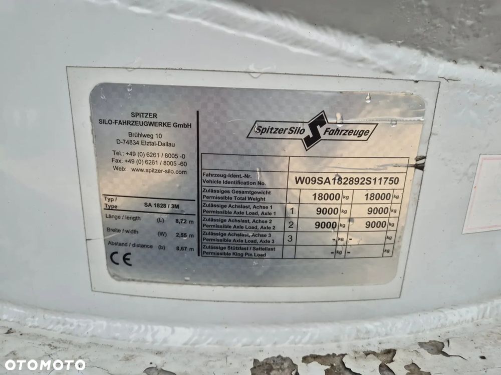 MAN TGS 26.480 / 6X2 / ADR /  NACZEPA I ZABUDOWA SPRITZER SILO 28M3 / KOMPRESOR / MOŻLIWY TDT / TRANSPORT / 1 WŁ. / NOWE SPRZĘGŁO - 25