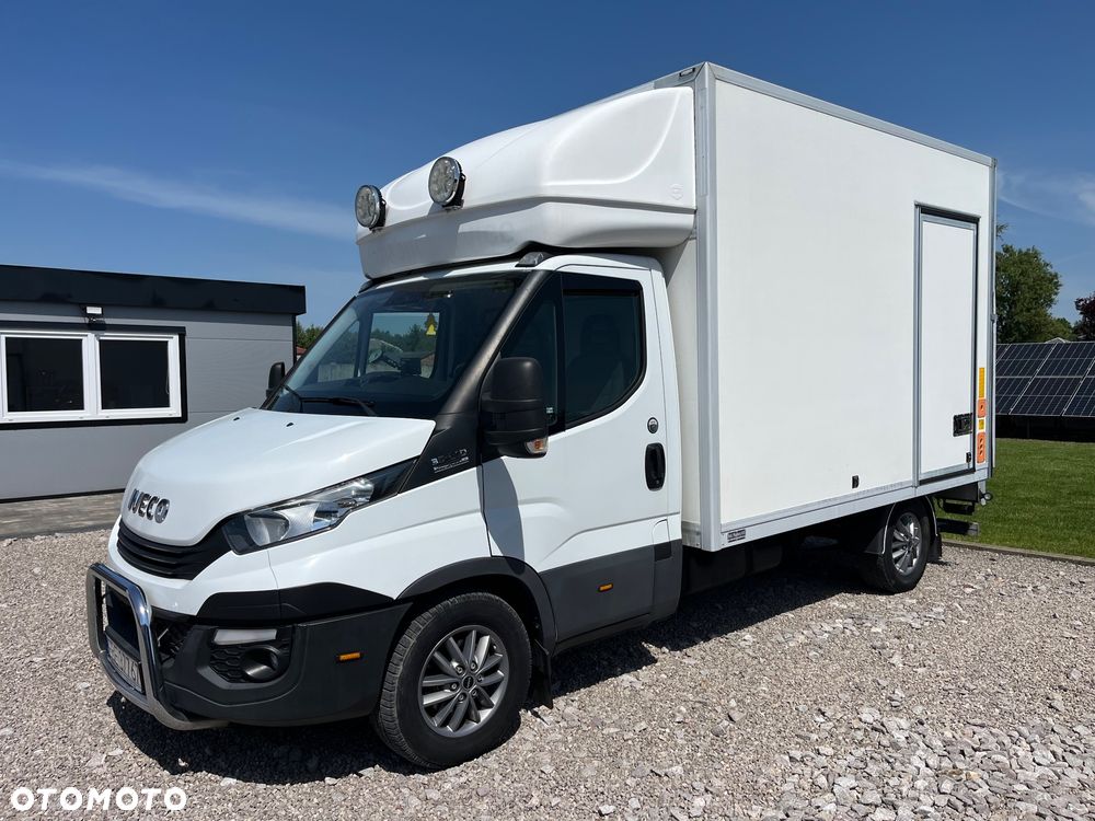 Iveco DAILY 35-210 * kontener * winda * SUPER STAN automat 3.0 2018rok - 3