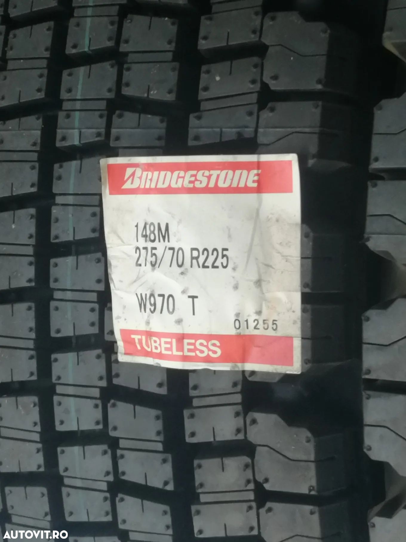 Anvelope noi 275/70 R22.5 Bridgestone W970 - 1