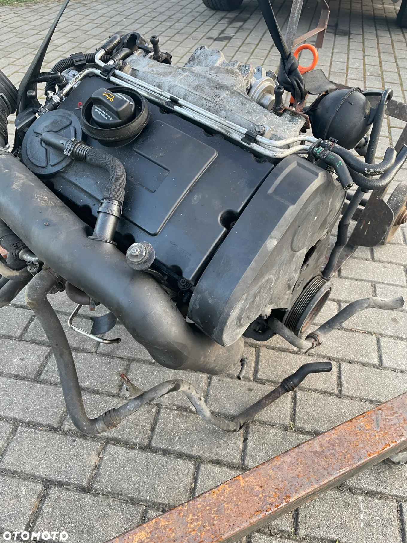 VW TOURAN SILNIK BKD 2,0 TDI 140km Z NIEMCA KOMPLETNY - 5