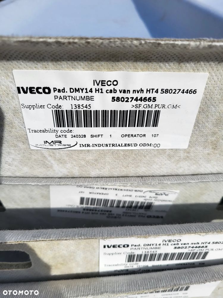 IVECO DAILY 14- PODSUFITKA 5802744665 - 5